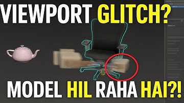 3ds Max Viewport Glitch Fix | Model Jittering Problem Explained | kaboomtechx