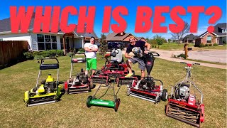 Which REEL MOWER is Right for YOU??? Reel Mower / Greens Mower Types & Differences