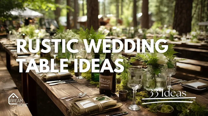 Rustic Wedding Table Ideas | Perfect Rustic Wedding Decorations and Inspiration