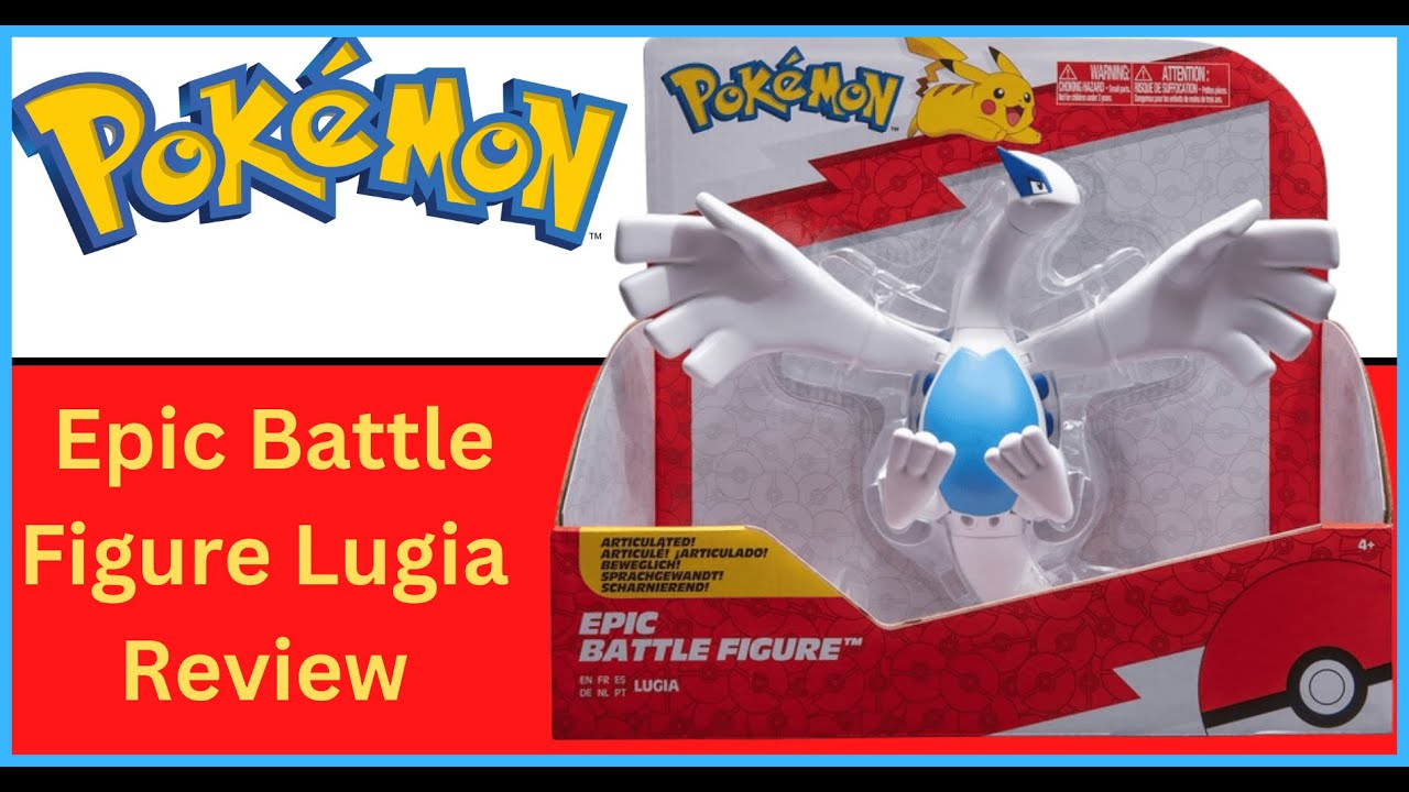  Pokémon Lugia 12-Inch Articulated Epic Battle Figure