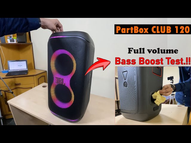 JBL PartyBox Club 120 - Unboxing, Review & BASS TEST!!🔥🔥| 29.8k