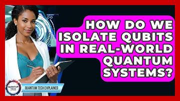 How Do We Isolate Qubits In Real-world Quantum Systems? - Quantum Tech Explained