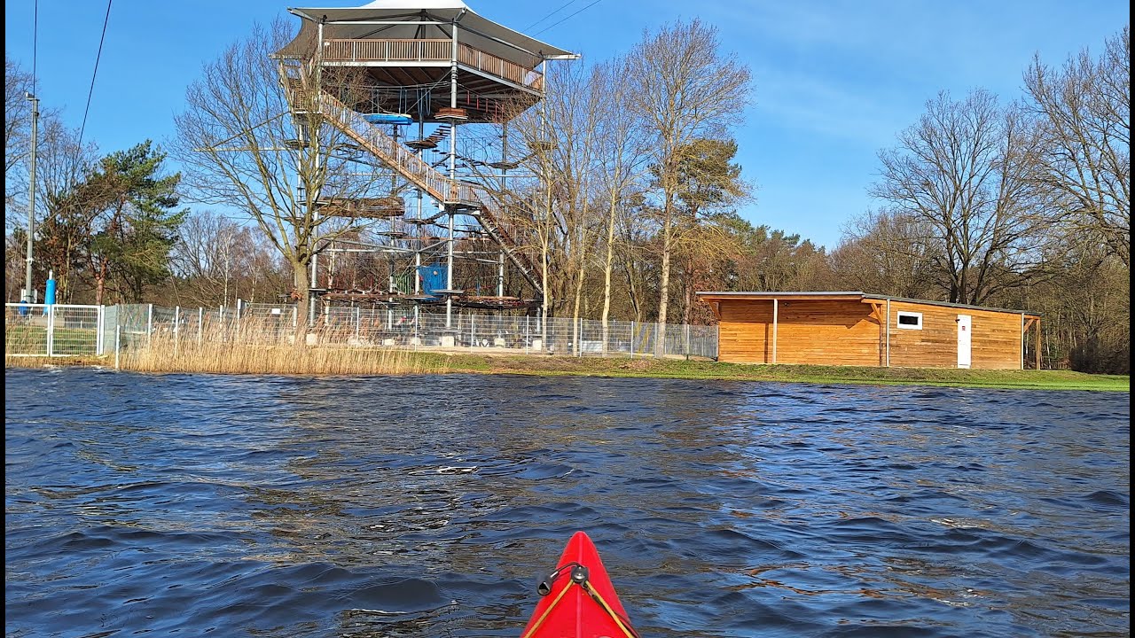 VIDEO  Paddeltour TankumSee 29  Febr  24 f