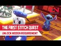 How to start the first stitch level 2 quest in disney dreamlight valley