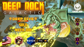 Deep Rock Galactic - Solo Engineer Elite Deep Dive [Week 308] (Clean Gap) Radioactive Exclusion Zone
