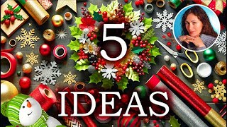 ❄️ 5 Ideas Christmas Decorations 🎅 Christmas decoration ideas for home🎄DIY Christmas Crafts Idea