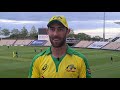 Glenn Maxwell who made a century in his first game 50-over practice match in Southampton