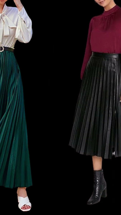 1001 Gaya Outfit Kekinian:  MIX & MATCH ROK PLISKET DENGAN BLOUSE #shorts  #fashion