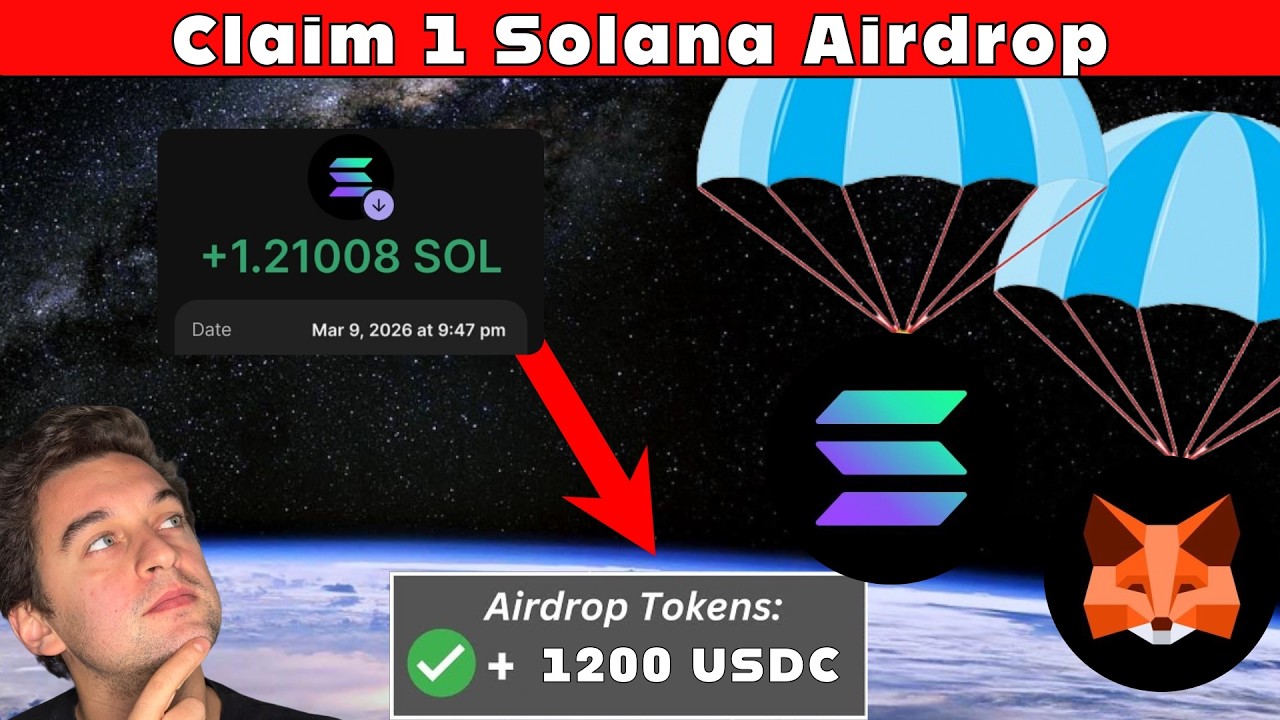 Claim 1 Solana Airdrop + Metamask Airdrop - DO THIS NOW