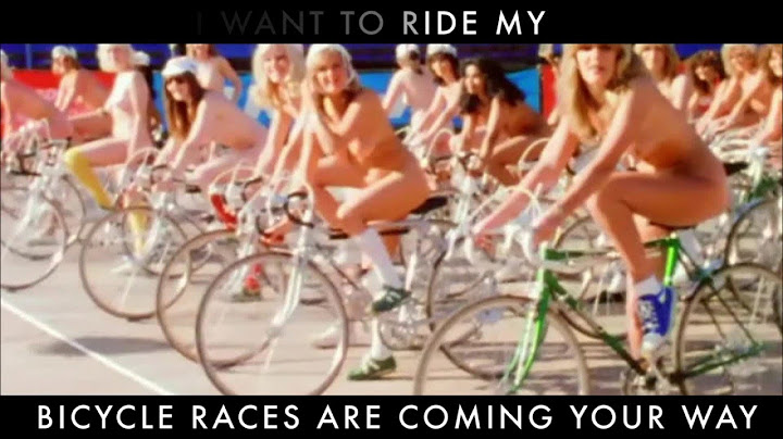 Bicycle Race Lyric Video version - Lyric Video performance video thumbnail