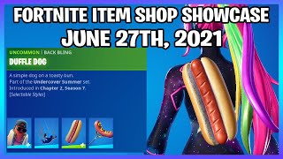 Fortnite Item Shop *NEW* HOT DOG BACK BLING + BUNDLE! [June 27th, 2021] (Fortnite Battle Royale)