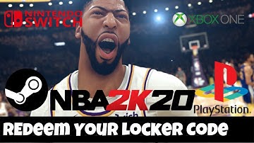 How To Redeem Your Locker Codes In Nba 2k20  | Unlock your Bonus Content