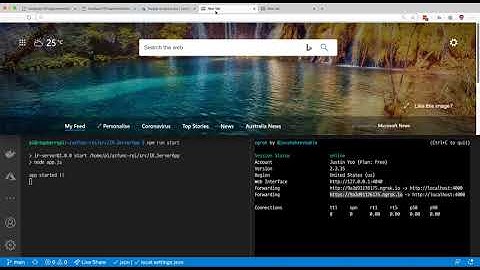 Raspberry PI Remote Controller from Local Azure Functions via ngrok