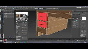 Office Desk Modeling with Drawers in 3ds Max for Beginners