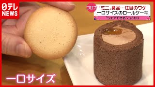 【ミニ食品】ケーキもキノコも冷凍食品も…  ”ミニ”が人気のワケは？