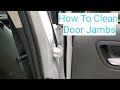 Cleaning Door Jambs Efficiently.