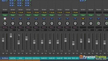 Logic Pro X Tutorials | sflogicninja | VCA TIPS