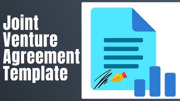 Joint Venture Agreement Template - How To Fill Join Venture Agreement