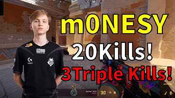CS2 m0nesy G2 POV Faceit Anubis (20Kills!) | 24/07/03 #cs2 #csgo