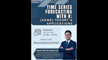 Time Series Forecasting with R : (Some) Theory & Application