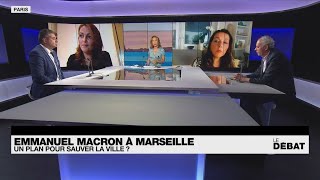 Emmanuel Macron à Marseille : un plan pour sauver la ville ? • FRANCE 24