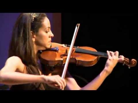 Canada Council laureate Andréa Tyniec plays Paganini Caprice with 1747 Gagliano violin