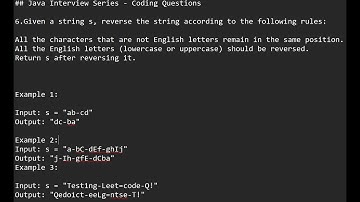 #java8  Reverse a String in Java Without Touching Numbers or Special Characters #leetcode #strings
