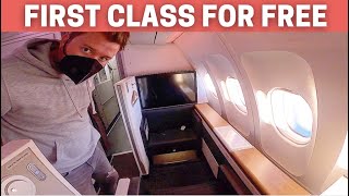 I GOT into SWISS FIRST CLASS for FREE... *Here's How*
