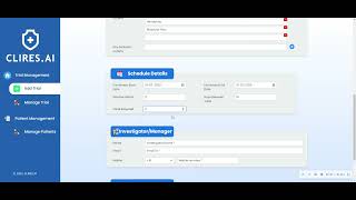 Clires Ai Login And Trial Creation