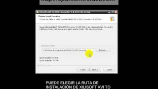 Instalar Xilisoft AVI to DVD Converter