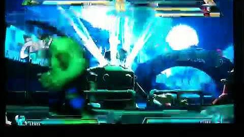 Marvel Vs. Capcom 3 Arcade Mode Event 38 (Hulk) Stage 3