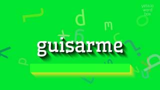 Guisarme - Nasil Okunuyor? Guisarme - How To Pronounce It?