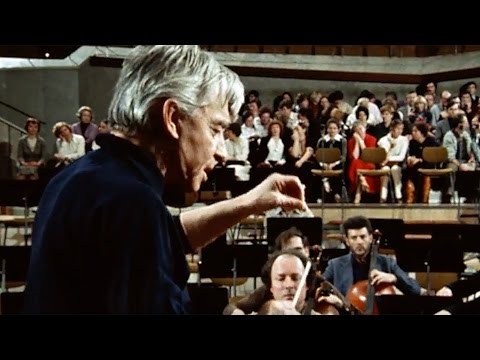 Karajan rehearses Beethoven’s 9th Symphony