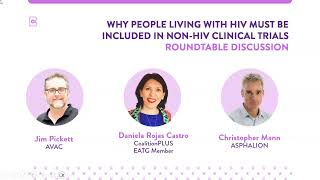Belong: Why people living with HIV must be included in non HIV clinical trials - Virtual Roundtable