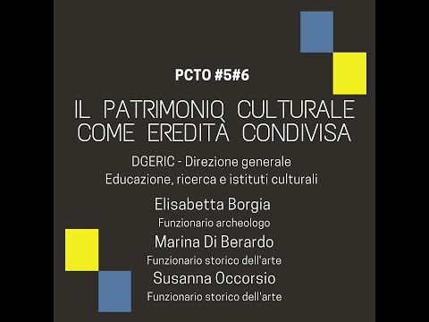 'Il patrimonio culturale