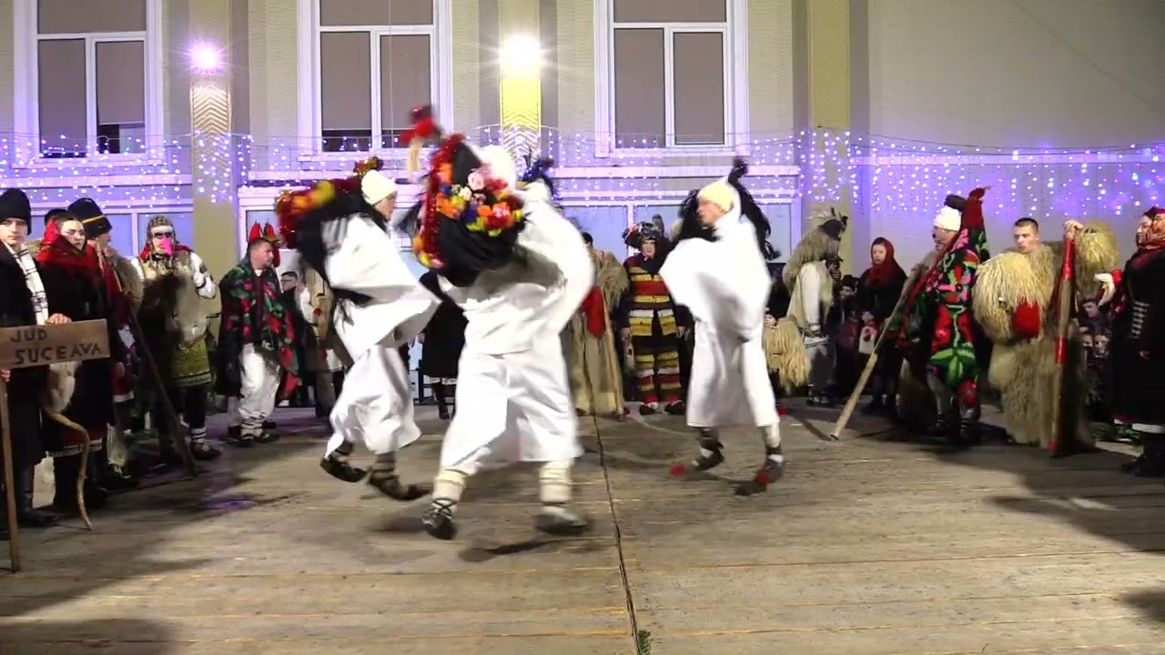 Ceata din Boroaia și Capra din Moișa. Festivalul de datini din comuna Boroaia.