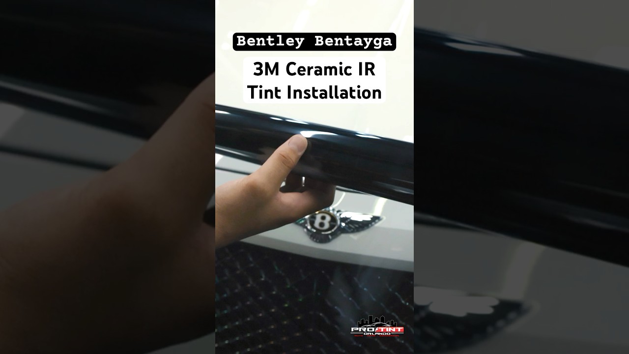 Bentley Bentayga Gets 3M Ceramic IR Window Tint | Pro Tint of Orlando 
