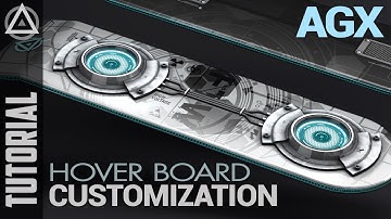 AGX HOVERBOARD - CUSTOMIZE [TUTORIAL] Neurolab Inc. (Second Life)