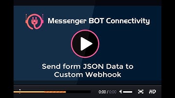 How to send form data to custom webhook url - XeroChat BOT Connectivity Add on