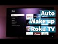 How to enable fast tv start to wake up your roku tv