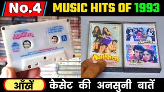 No 4 |  Music Hits of 1993 । Aankhen Movie 1993 Audio Cassette Review and Unknown Facts | Venus Tape