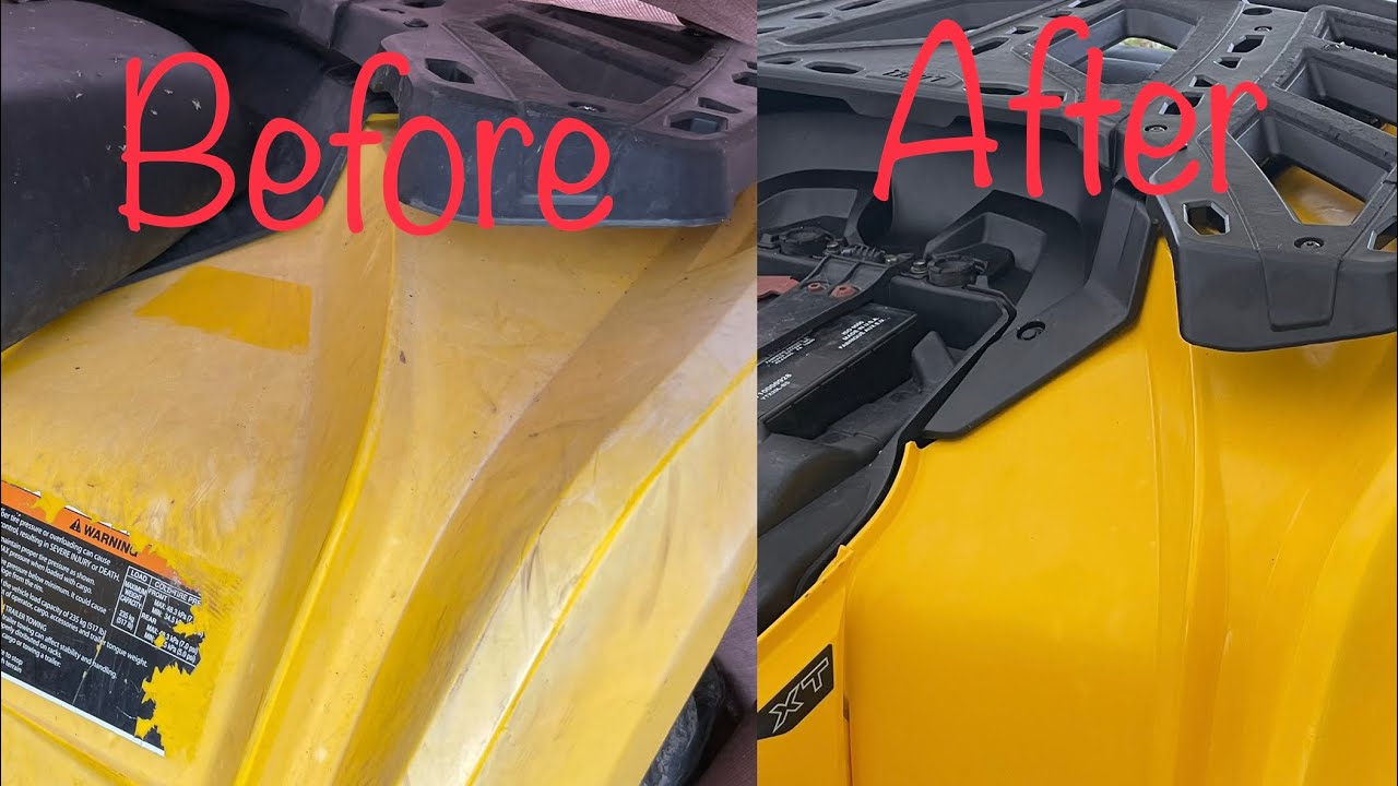 How To DIY Plastic Welding ATV Fenders ATV Plastics Repair, 57 OFF