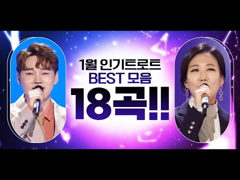 1월 인기트로트 BEST 18곡🎵 #박서진 #장윤정 #트로트 #인기트로트 #인기트로트모음 #<strong>신나는트로트</strong> #트로트메들리 #노래방애창곡 #<strong>노래방</strong> #주말에듣는트로트