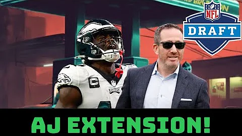 Eagles DESPERATELY trying to move up in Draft AJ Brown in talks for Early Extension