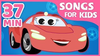 Daddy Finger CARS +More Nursery Rhymes for Kids and Children Songs