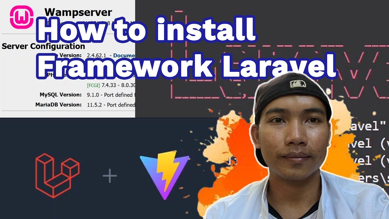 install Framework Laravel PHP in VS Code - YouTube