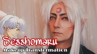 Sesshomaru Makeup Transformation