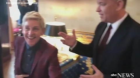 Medal of Freedom Mannequin Challenge: Ellen, Micha...