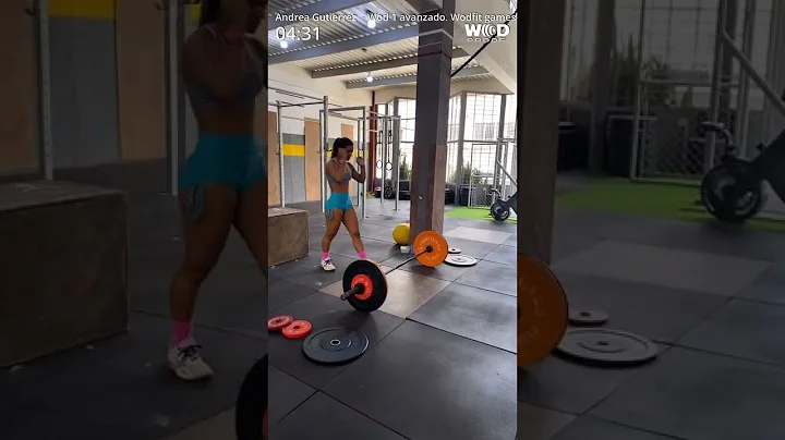 Andrea Gutierrez. Wod fit Games 2022