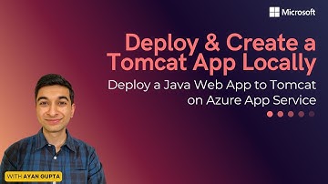 Part 2 | Deploy a Tomcat App Locally | Deploy a Java Web App to Tomcat on Azure App Service